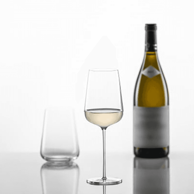 Vervino Set of 2 Chardonnay Wine Glasses, 487ml, Clear