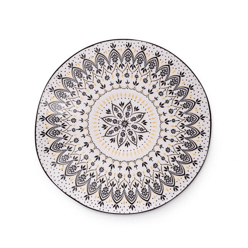 Artisanne Noir Medium Serving Bowl, D28cm, Monochrome