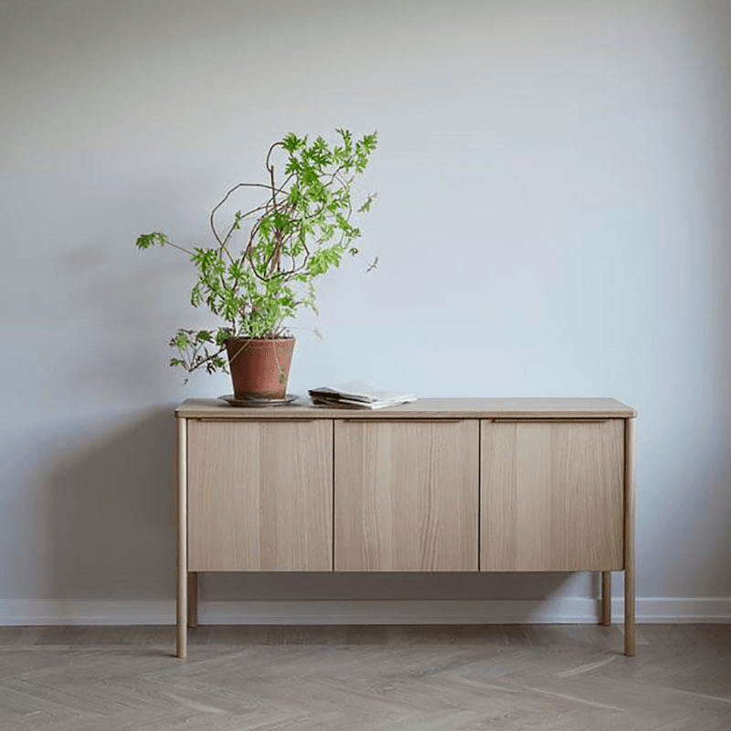 Jut Indoor Cabinet, Oak
