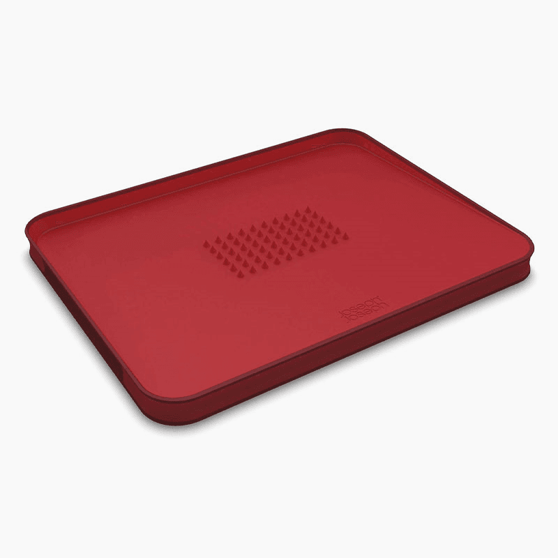 Cut & Carve Plus Chopping Board, Large, Red