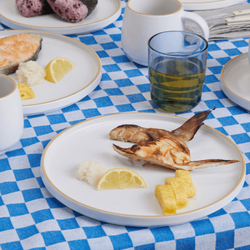 Image showing the Set of 4 Dinner Plates, 27cm, Steam product.