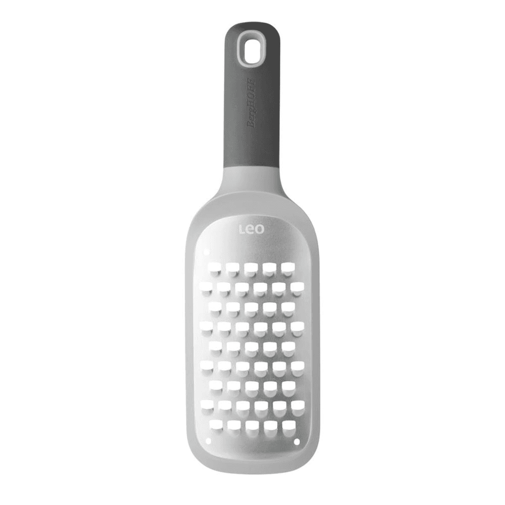 Leo, Ultra Coarse Paddle Grater, Grey