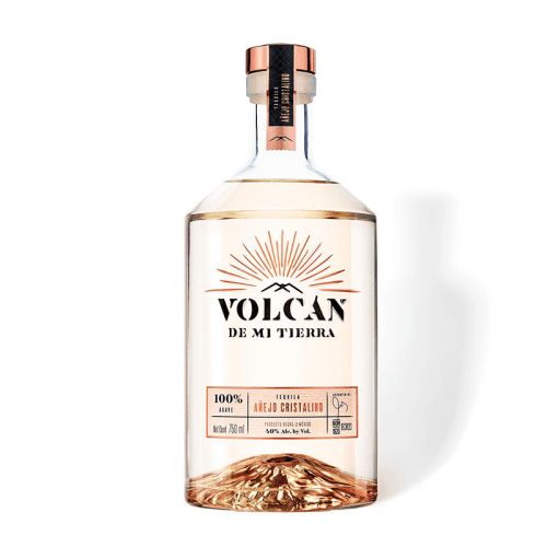 Image showing the Volcan De Mi Tierra Anejo Cristalino Tequila, 70cl product.
