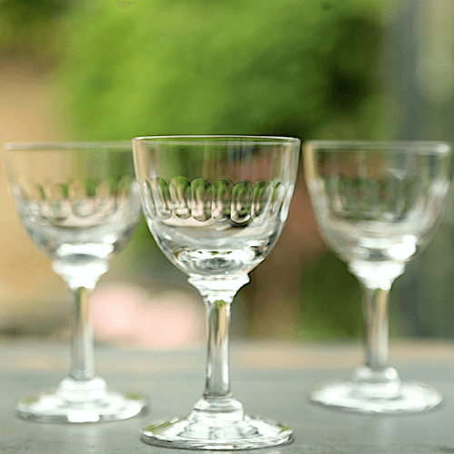 Image showing the Lens Set of 6 liqueur glasses, 80ml, Crystal product.