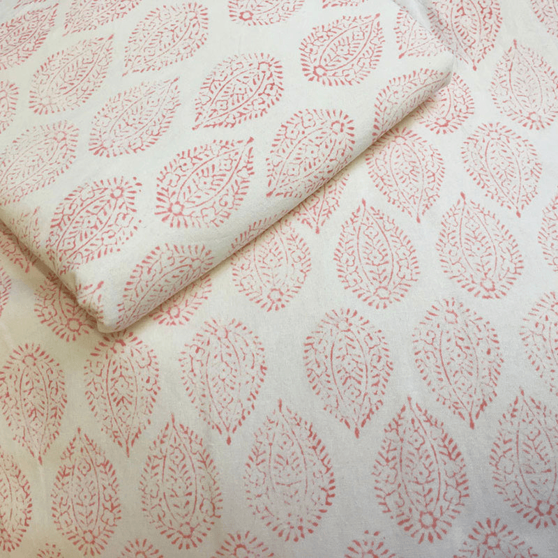 Leaf Tablecloth, 150x250cm, Pink
