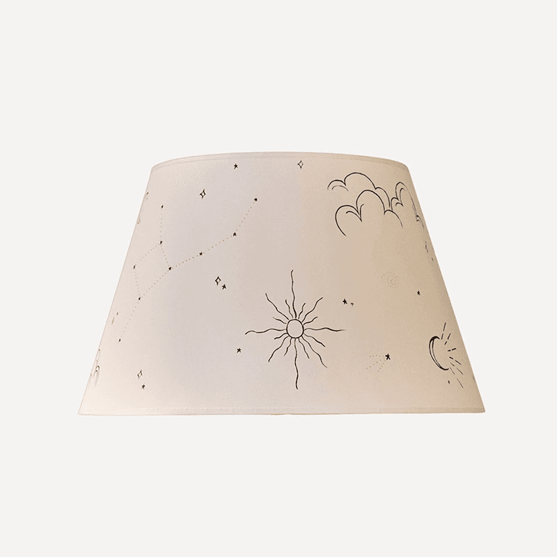 Hum London Celestial Lampshade, 40cm, White