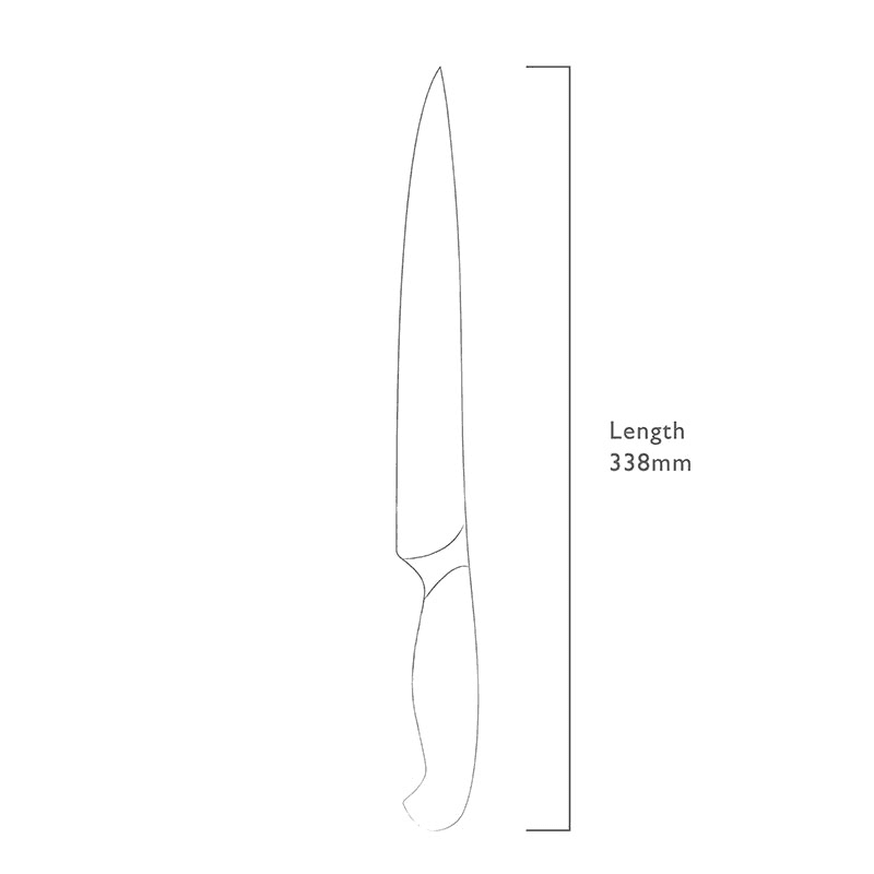 Professional Carving Knife, 22cm, Stainless Steel
