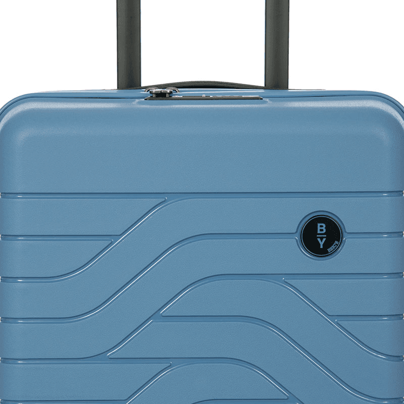 Ulisse Expandable Carry-on Suitcase, H55cm x L37 x W23cm, Grey Blue