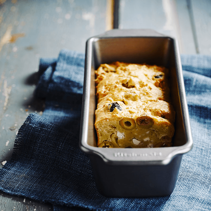 Metal Bakeware Loaf Pan, 27cm, Grey