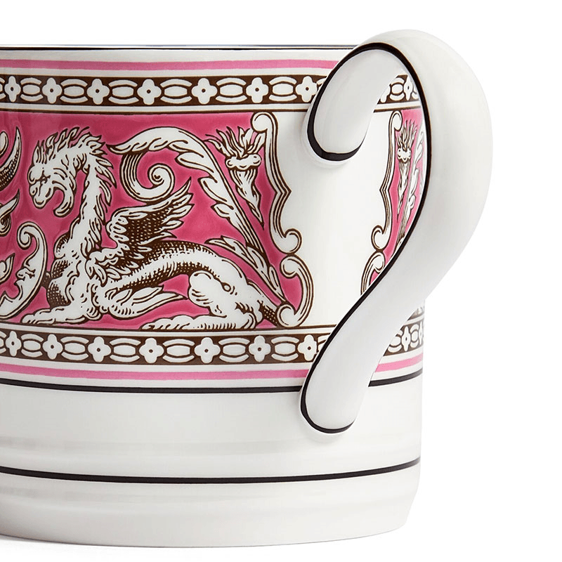 Florentine Mug, 326ml, Fuchsia
