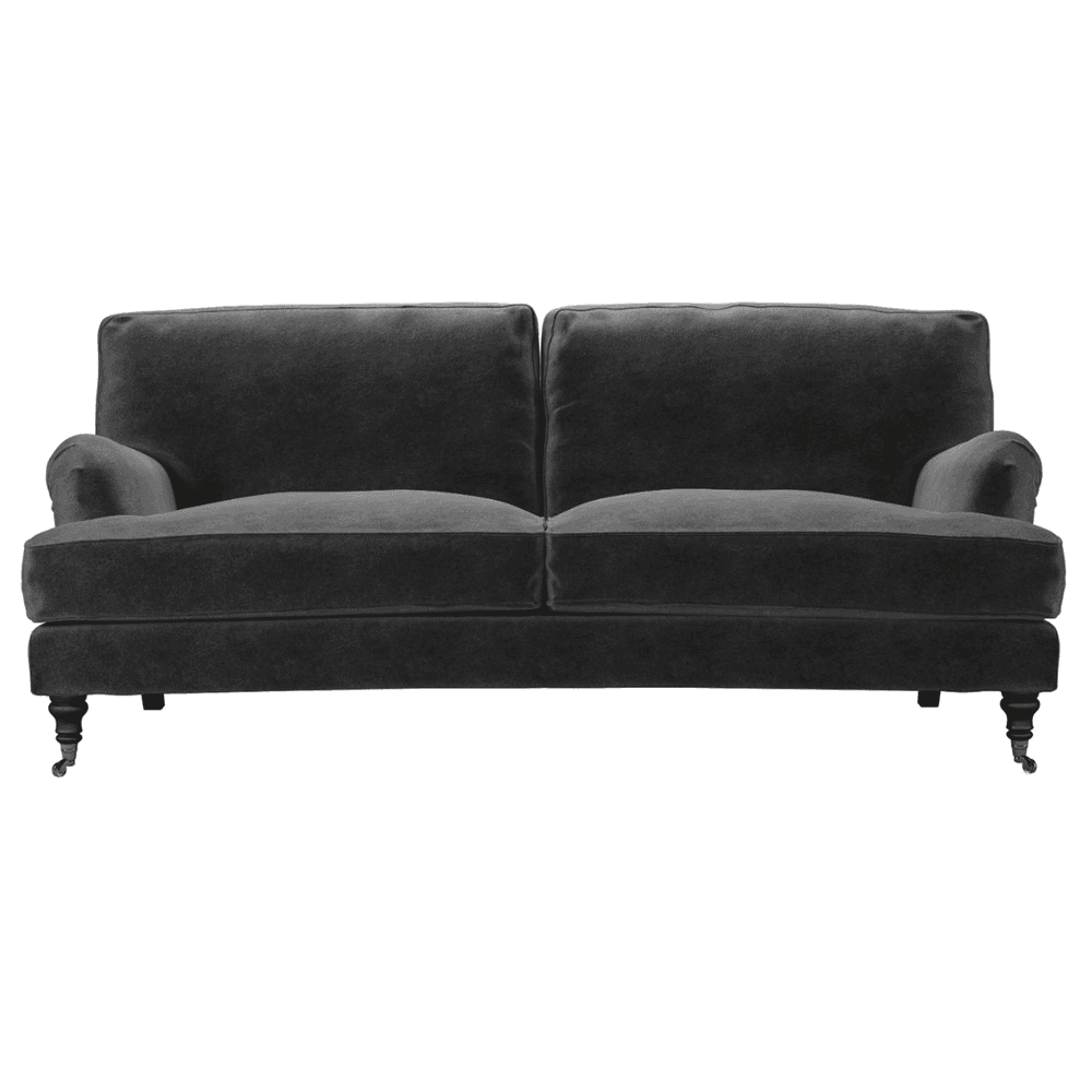 Bluebell 3 seater sofa, H91 x W218 x D106cm, Armour