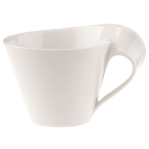 Image showing the New Wave Caffe White coffee cup, 400ml product.