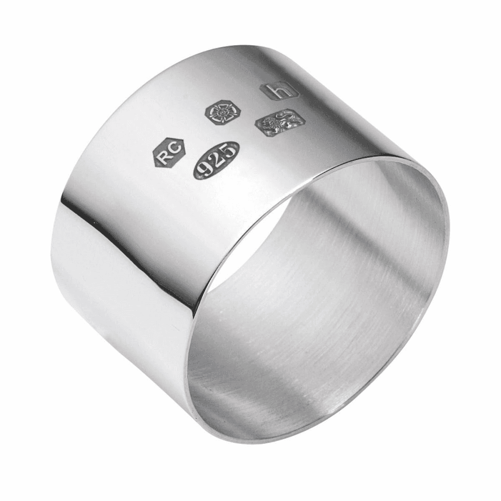Sterling Silver Napkin Ring, Plain