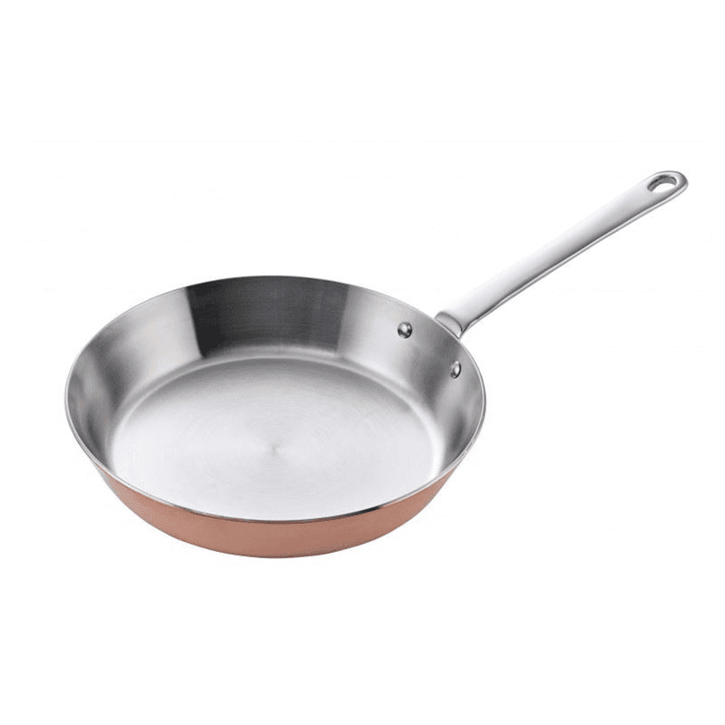 Maitre D' Induction fry pan, D24cm, Copper And Stainless Steel