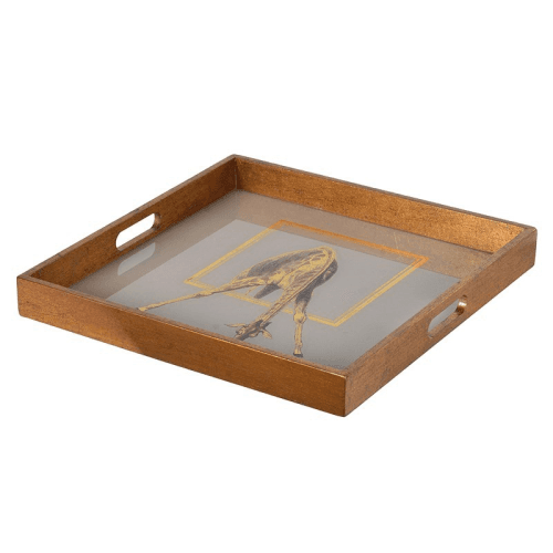 Image showing the Giraffe Square tray, 40 x 40cm product.