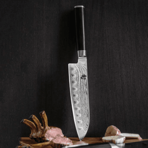 Image showing the Kai- Shun Classic, Scalloped Santoku Knife, 16cm product.
