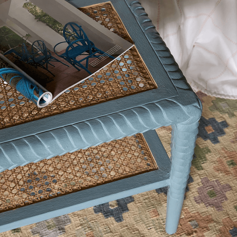 Pavillion Ottoman, Blue