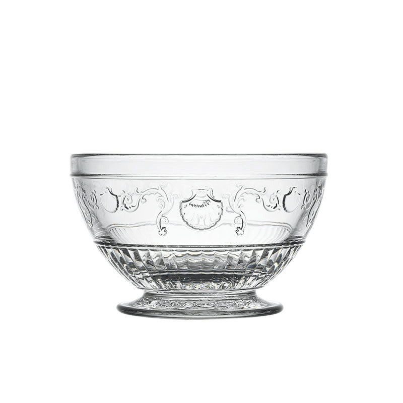 Versailles Set of 6 Bowls, D10.5cm, Clear