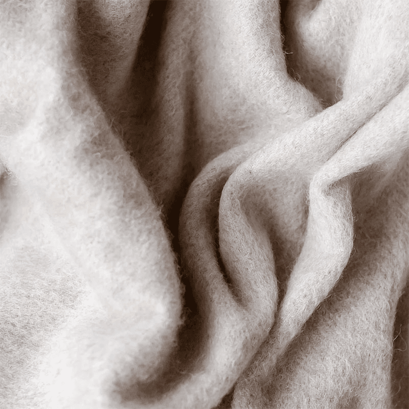 Lambswool Lambswool Blanket, 150 x 200cm, Oatmeal Melange