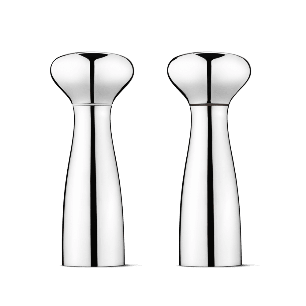 Alfredo Salt and pepper set, Stainless Steel