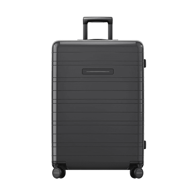 H7 Smart Suitcase, H77 x W28 x L52cm, Glossy Graphite