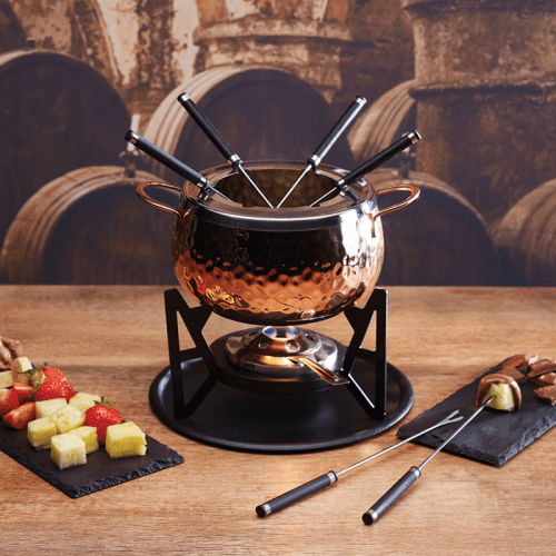 Image showing the Fondue set, 16cm, Copper product.