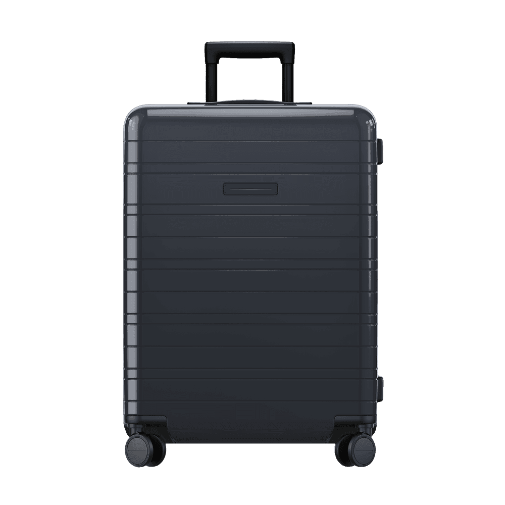 H6 Essential Suitcase, H64 x W24 x L46cm, Glossy Night Blue