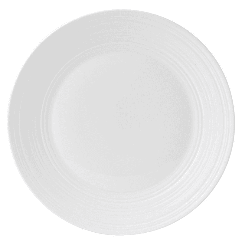Strata Dinner plate, 27cm, White