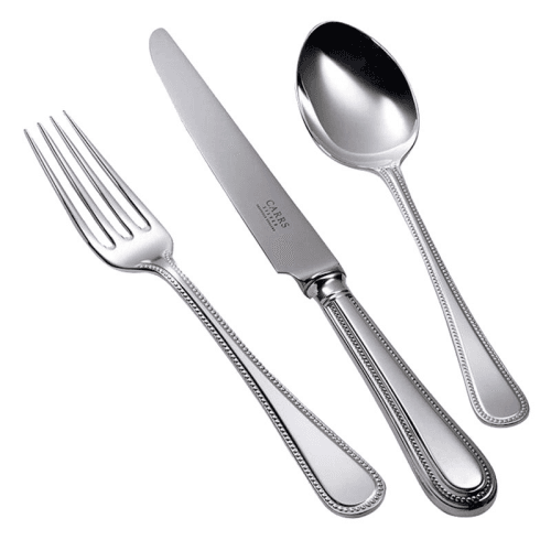 Image showing the Bead Silver Plated 44 Piece Cutlery Set - 6 people product.
