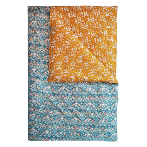Image showing the Strawberry Thief/Betsy Heirloom Quilt, Double, Sage product.