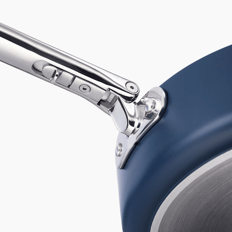 Space Folding Frying Pan, 28cm, Midnight Blue