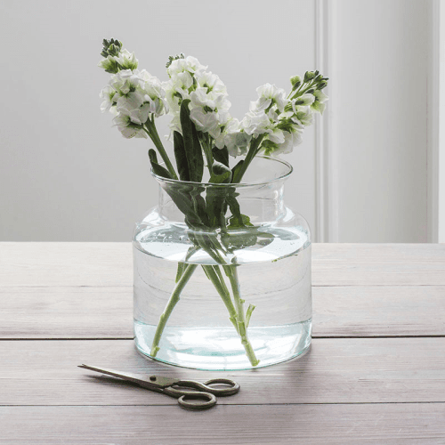 Image showing the Broadwell Vase, H19cm, Clear product.