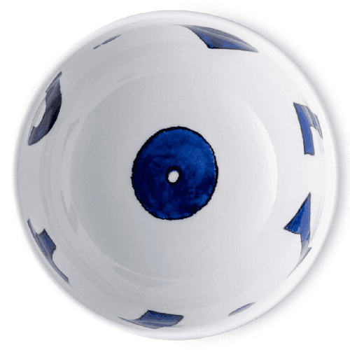 Image showing the Itsumo Yunoki Salad Bowl, D25cm, Blue product.