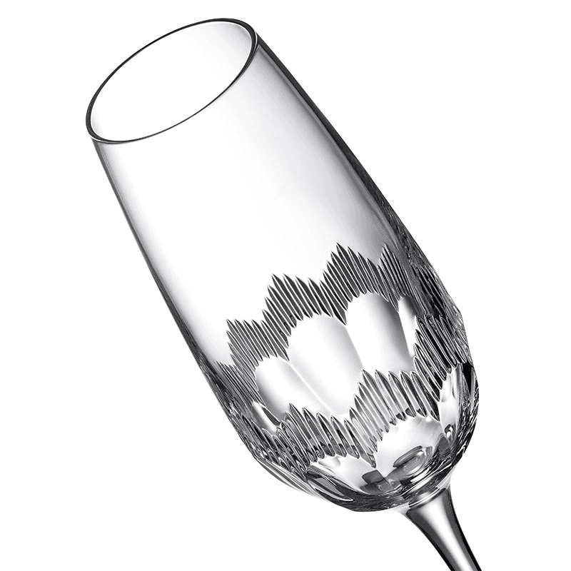 Mixology Set of 4 Champagne Flutes, 335ml, Clear