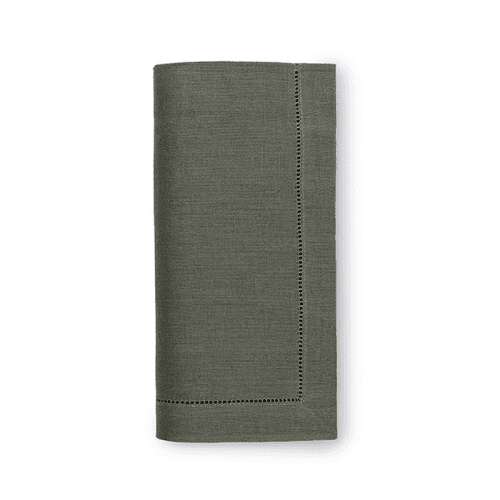 Image showing the Festival Set of 4 Cocktail Napkins, W15 x L23cm, Sage product.