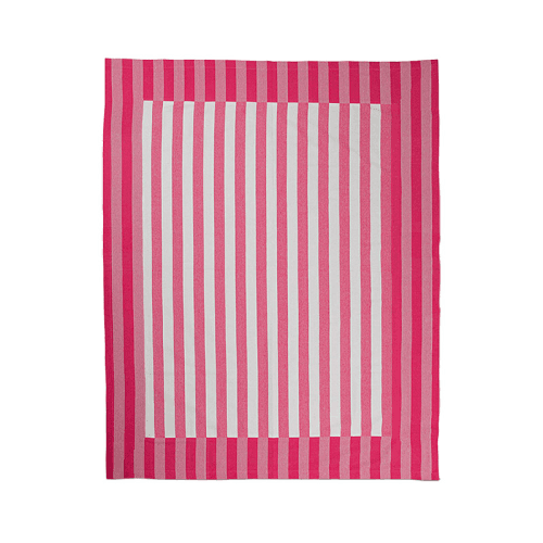Image showing the Stripe Tablecloth, W170 x L240cm, Punch Pink product.