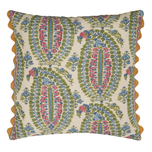 Image showing the Anoushka Cushion, Pink Blue product.