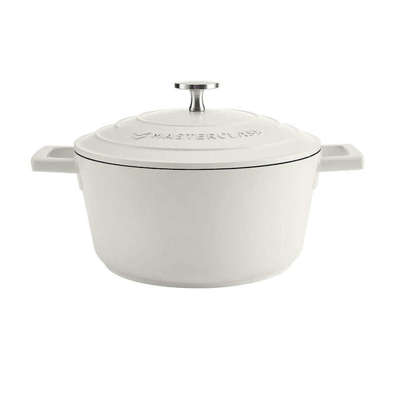 Cast Aluminium Casserole Dish, 2.5L, Cream