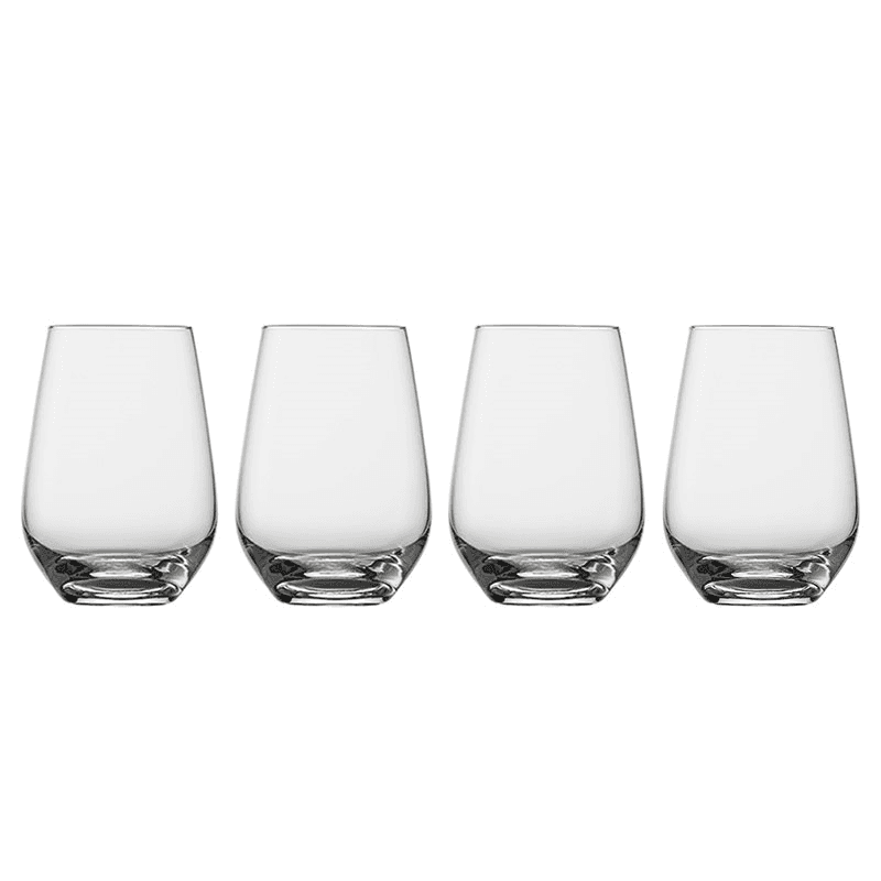 Vivo Voice Set of 4 Highball Glasses, 290ml, Clear