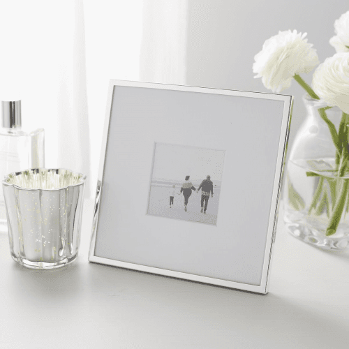 Image showing the Fine Silver Photograph frame, 3 x 3" product.