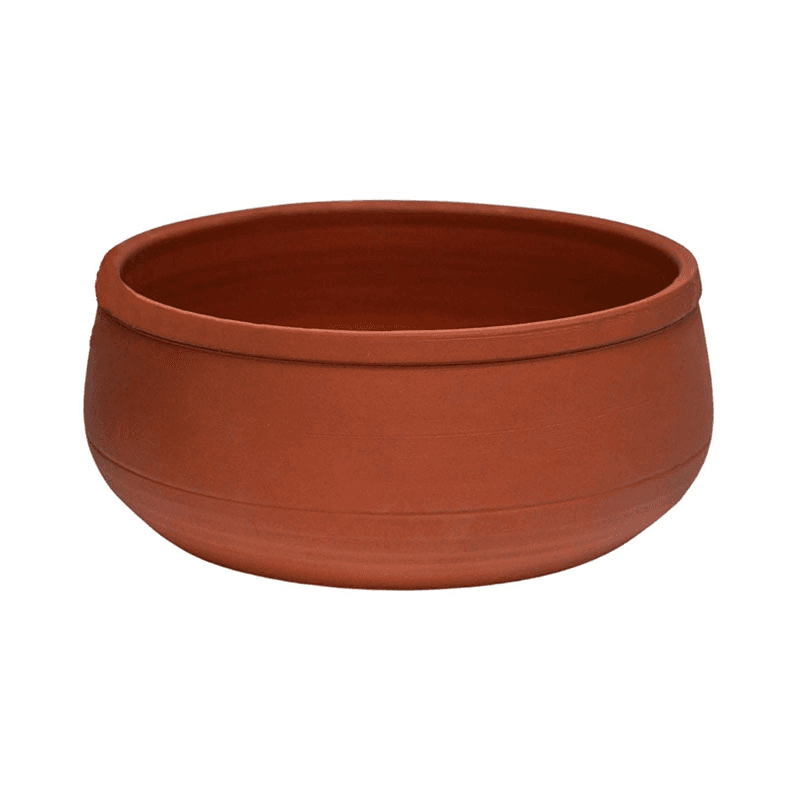 Kew Temperate House Handthrown Statement Bowl, D38cm, Burnt Umber