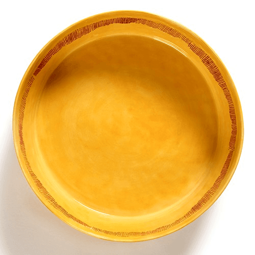 Image showing the Ottolenghi Salad bowl, D29, Yellow And Red product.
