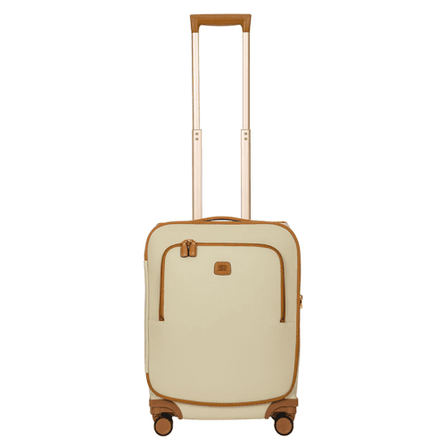 Image showing the Firenze Carry-on Suitcase, H55 x L40 x W23cm, Cream product.
