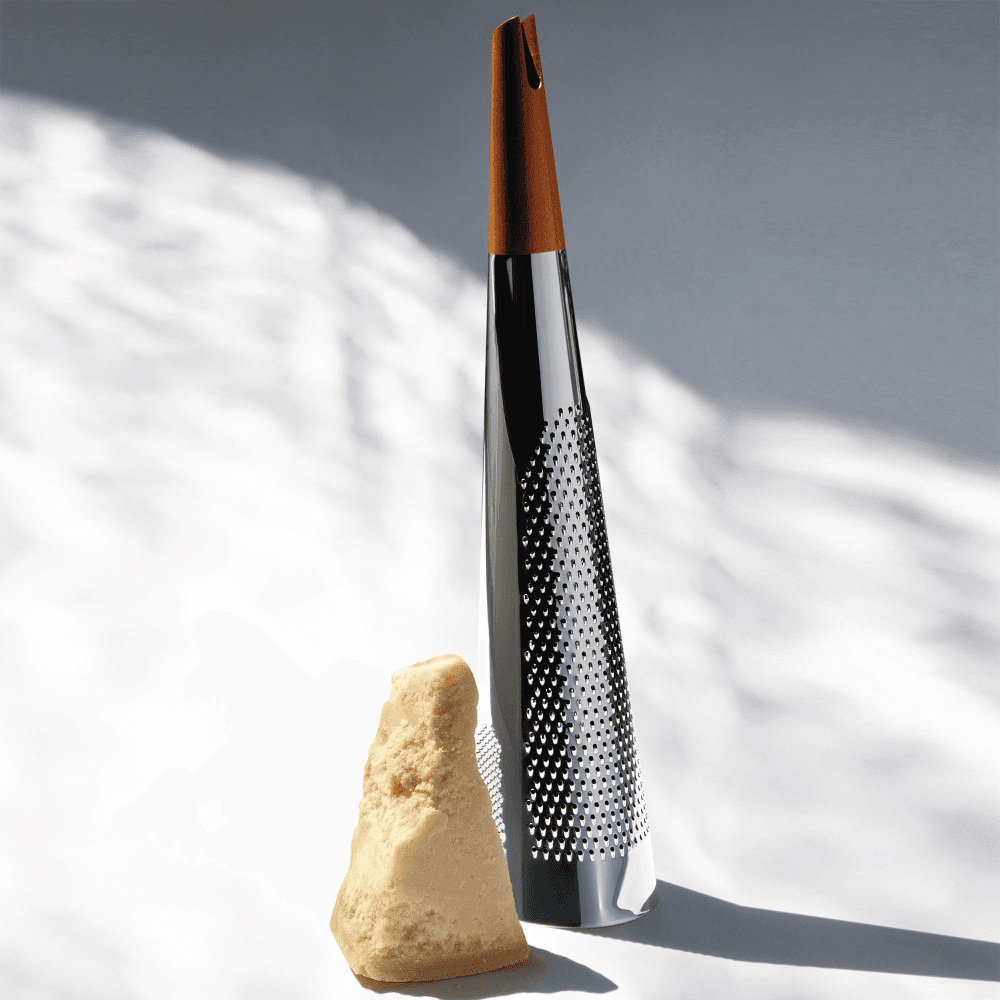 Todo by Richard Sapper Cheese grater, Stainless Steel And Wood
