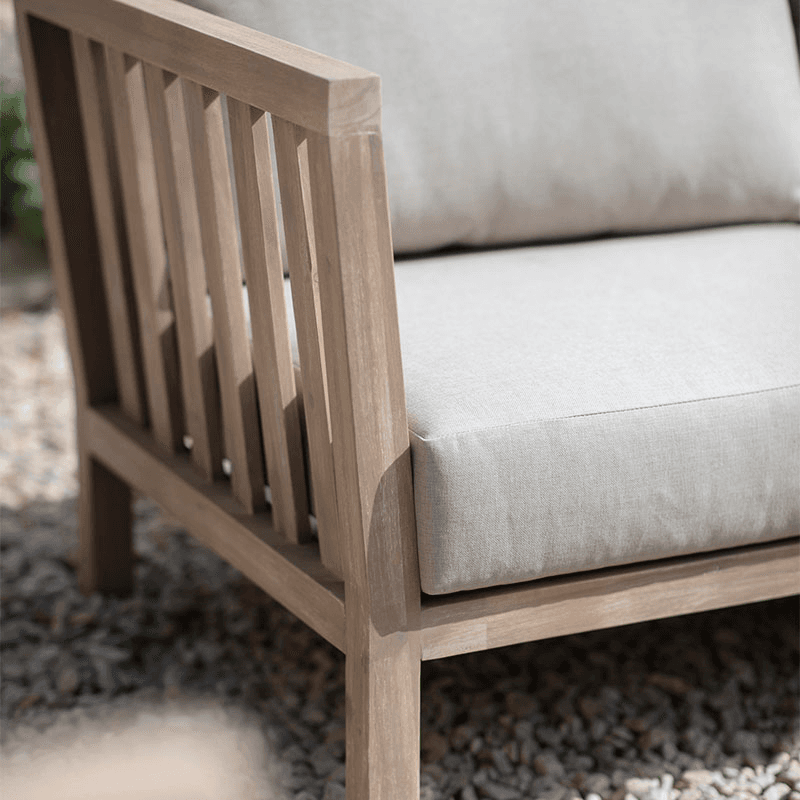 Porthallow 3 Seater Sofa Set, Natural