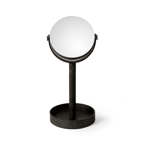 Image showing the Close Up Mirror, H45 x W19.5 x D19.5cm, Black product.