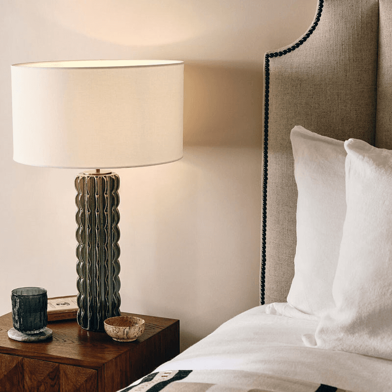 Finn Table Lamp, H62cm, Green
