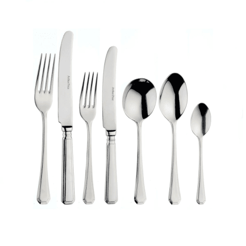 Image showing the Grecian 7 piece place setting, Stainless Steel product.