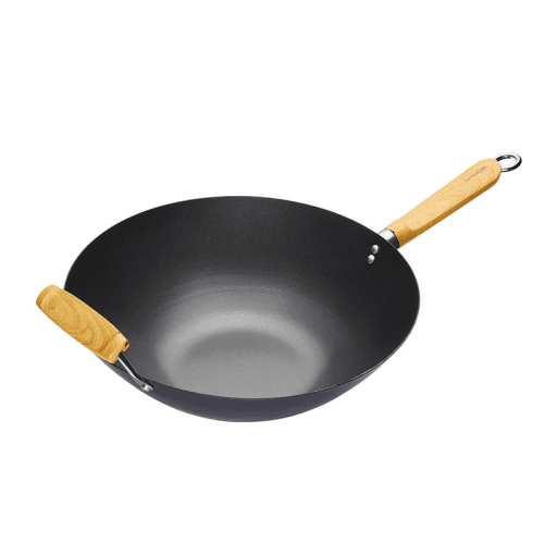Image showing the Oriental Carbon Steel Non Stick Wok, D35cm product.