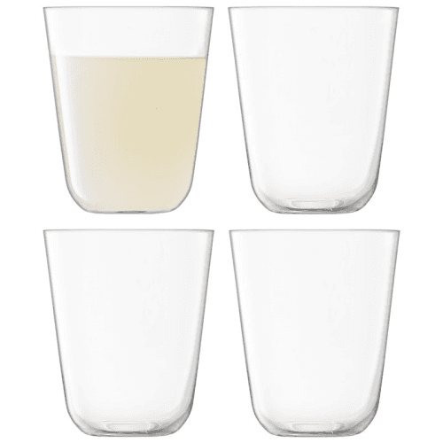 Image showing the Arc Tumblers Set of 4, 380ml, Clear product.